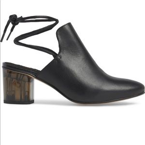 Free People Sparkler Wrap Mule in Carbon